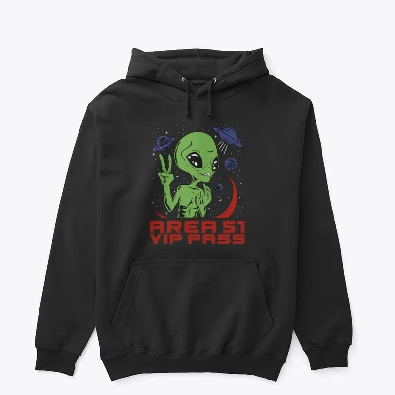 Area 51 VIP Pass Hoodie