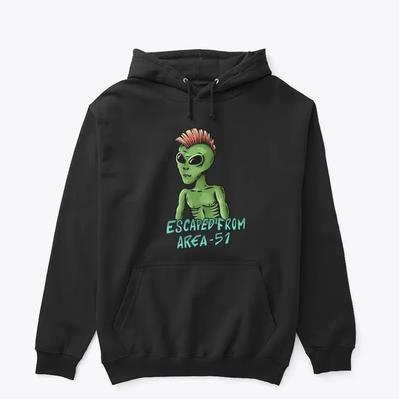 Escaped From Area 51 Hoodie